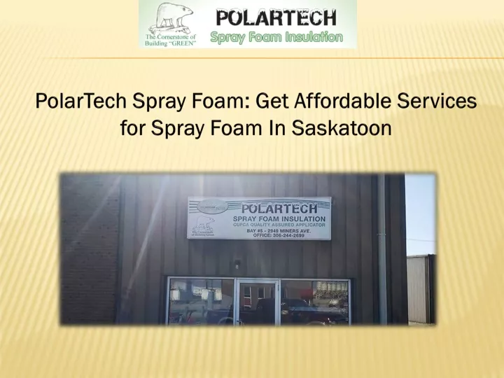 polartech spray foam get affordable services