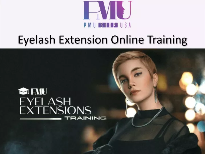 eyelash extension online training