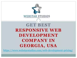 Responsive web development company in Georgia