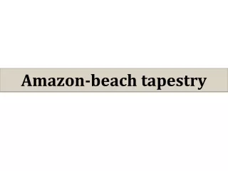 amazon beach tapestry