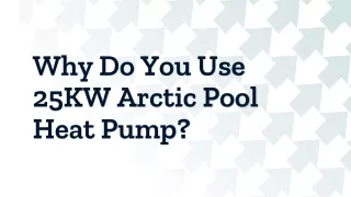 Top Quality Arctic Pool Heat Pump