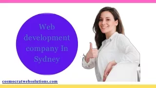WEB DEVELOPMENT COMPANY IN SYDNEY