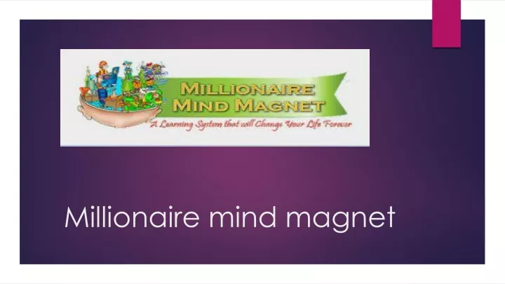 millionaire mind magnet