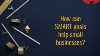 how can smart goals help small businesses