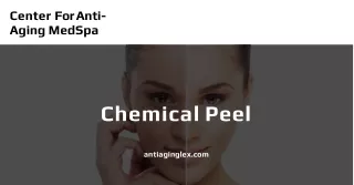 Best at home chemical peel for hyperpigmentation at Anti-Aging Medical Spa