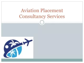 Aviation Placement Consultancy Services