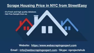 scrape housing price in nyc from streeteasy