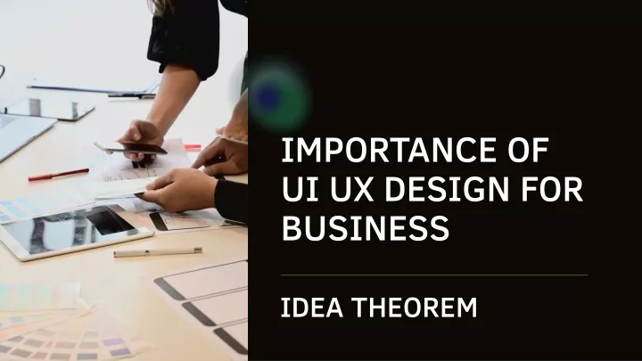 importance of ui ux design for business