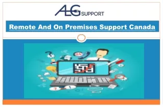 remote and on premises support canada