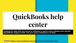 QuickBook Helpline Number  1-844-405-0904