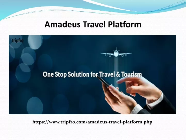 amadeus travel platform