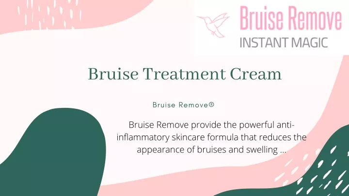 bruise treatment cream