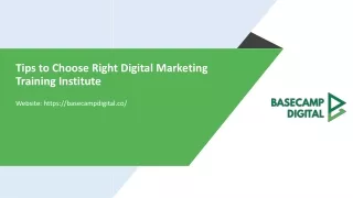 Tip to Choose Right Digital Training institute