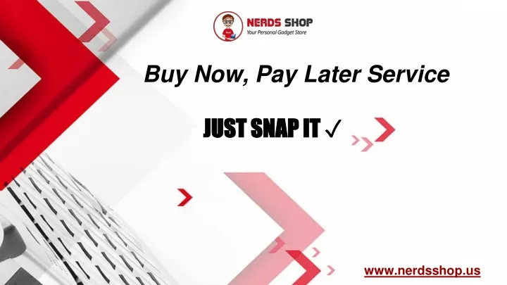 buy now pay later service