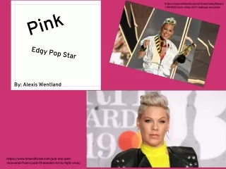 Pink Pop Star by Alexis Wentland