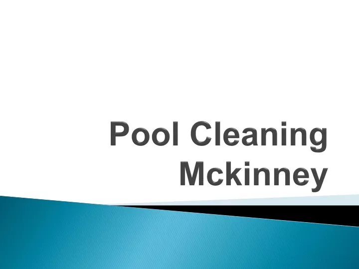 pool cleaning mckinney