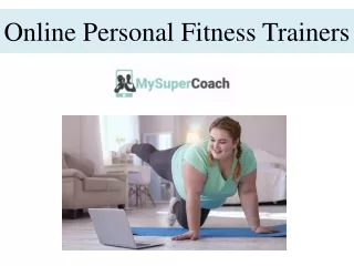 Online Personal Fitness Trainers