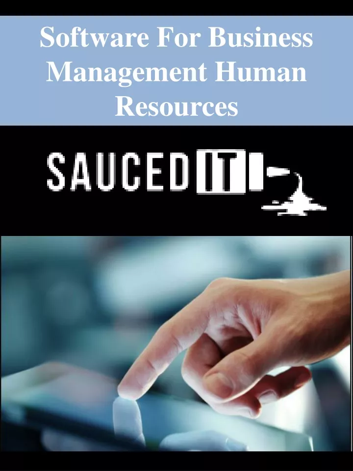 software for business management human resources
