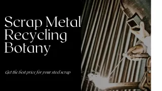 scrap metal recycling botany