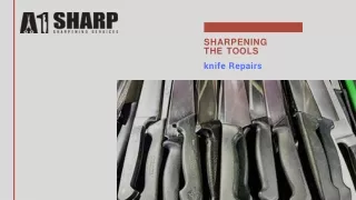 Knife sharpening Melbourne | Sharpening the Tools | Blade Sharpening