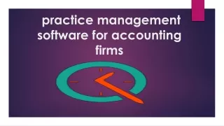 practice management software for accounting firms