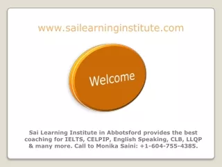 www sailearninginstitute com
