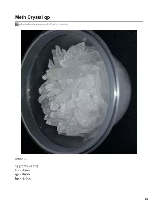 meth crystal qp
