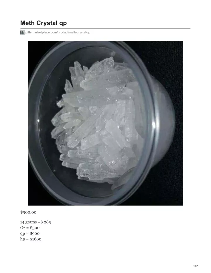 meth crystal qp