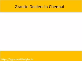 granite dealers in chennai