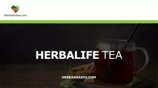 herbalife tea