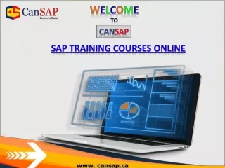 SAP Training Courses Online