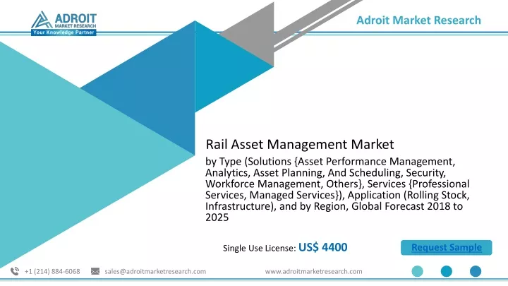 rail asset management market