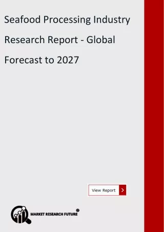 seafood processing industry research report