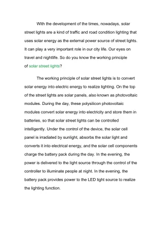 with the development of the times nowadays solar