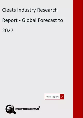 cleats industry research report global forecast