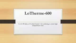 lotherme 600