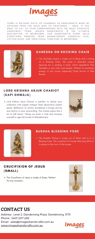 Decorate Your  Home with Small Brass Figurines