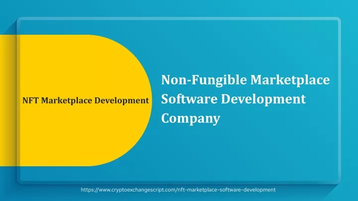 non fungible marketplace software development