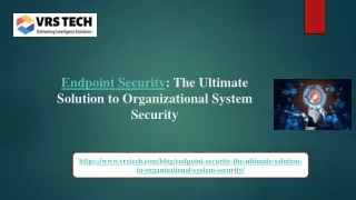 endpoint security the ultimate solution