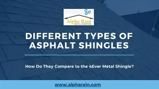 High-Grade 4Ever Metal Shingle at Affordable Cost | Alpha Rain