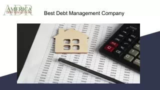 best debt management company