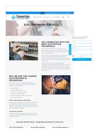 Electrician Helensvale