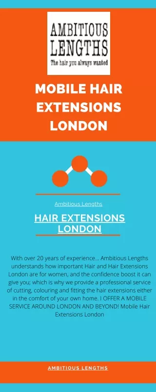 Mobile Hair Extensions London