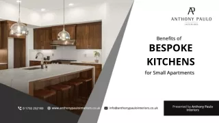 Benefits of Bespoke Kitchens for Small Apartments