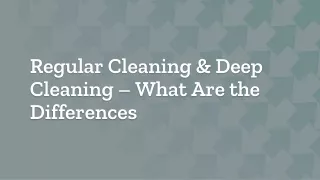 Professional and Reliable Deep Cleaning Service in Chicago