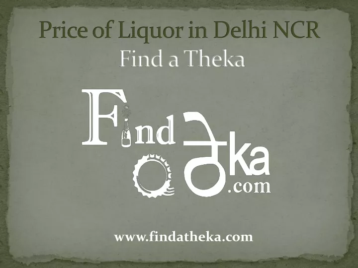price of liquor in delhi ncr find a theka