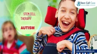 Stem Cell Therapy Good For Autism