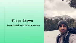Finding the Right Opportunity by Ricco Brown