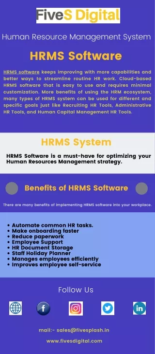 human resource management system hrms software