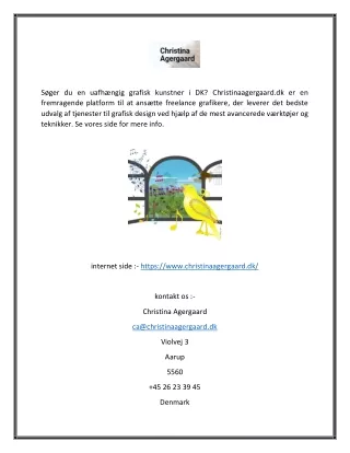 s ger du en uafh ngig grafisk kunstner